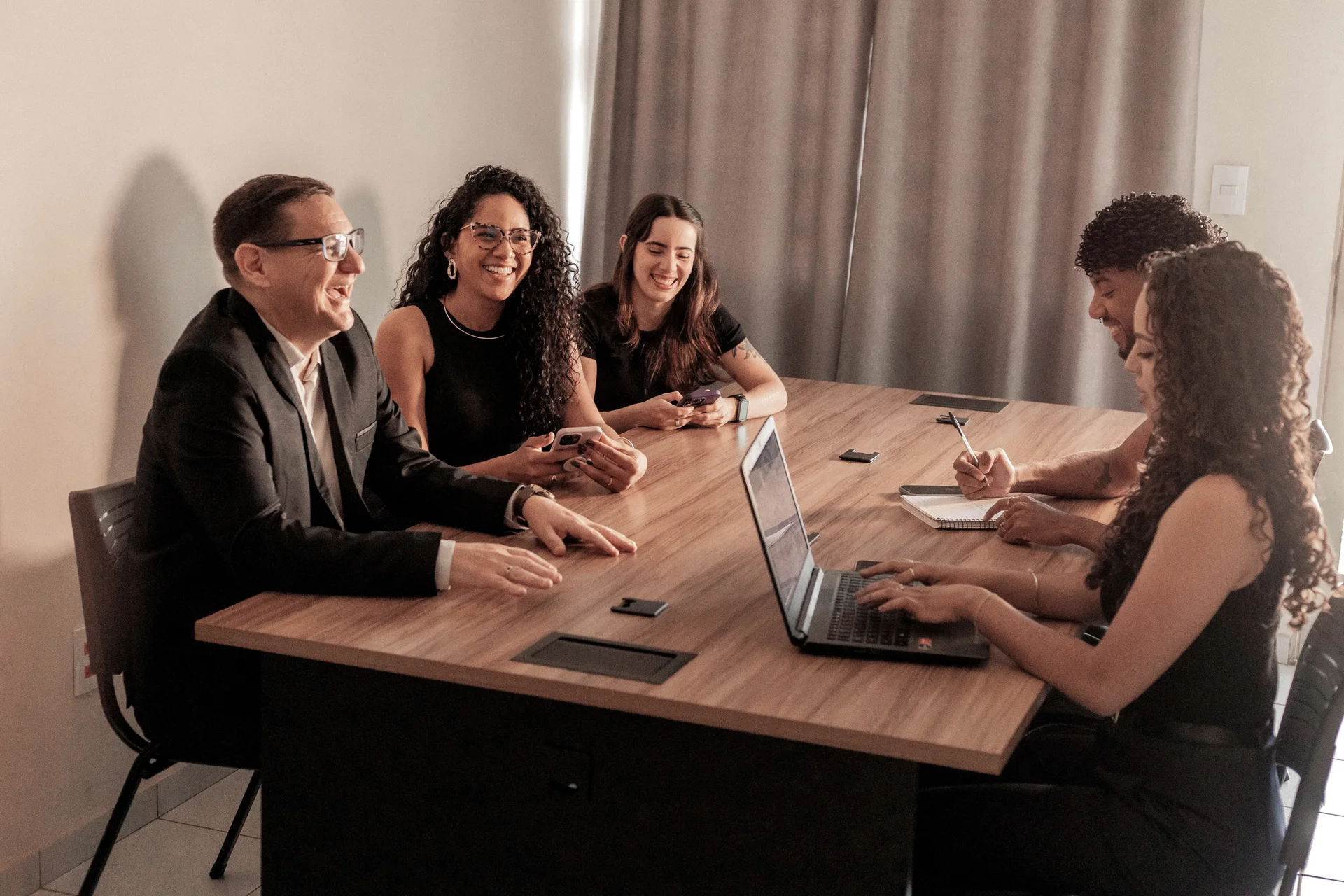 Equipe Rosim em reunião